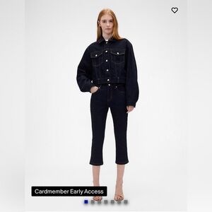 Gap x Victoria Beckham Low Rise Capri Jeans